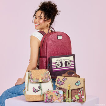 Guardians of the Galaxy Groot Mixtape All-Over Print Full-Size Backpack, Image 2